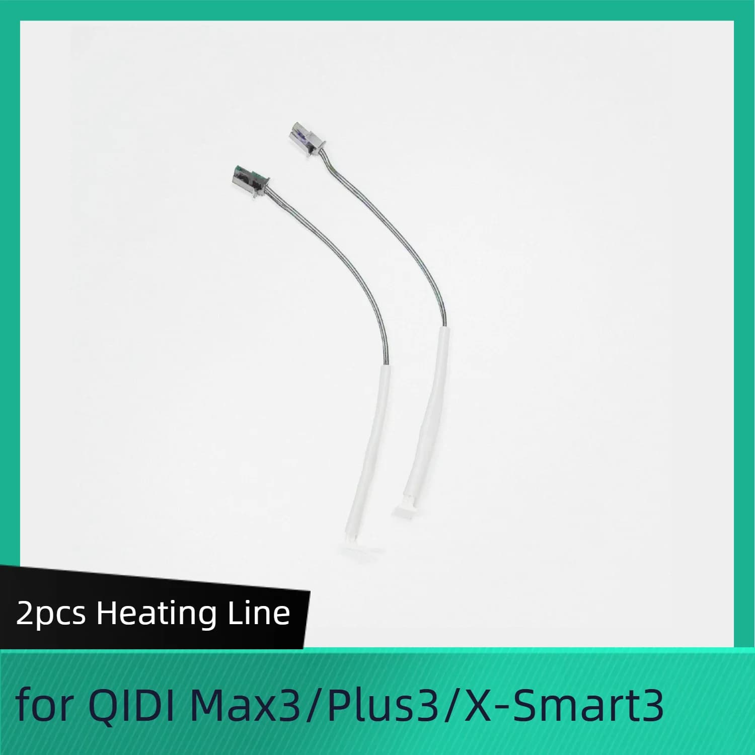 Per linee di riscaldamento QIDI Max3 / Plus3 con dischi ceramici Riscaldatore a cartuccia per accessori per stampante 3D QIDI Max3 / Plus3 / X-Smart3