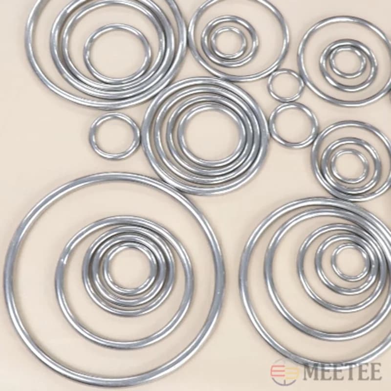 10/20 Pezzi Fibbie ad Anello in Acciaio Inox 316, Chiusure per Cinture, Ganci Senza Cuciture per Zaini, Connettori per Borse, Accessori Fai-da-Te