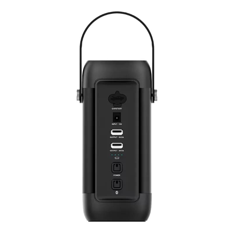 Avviatore di emergenza multifunzionale 4 Sintetico 1 Booster batteria portatile per auto con strumento di emergenza