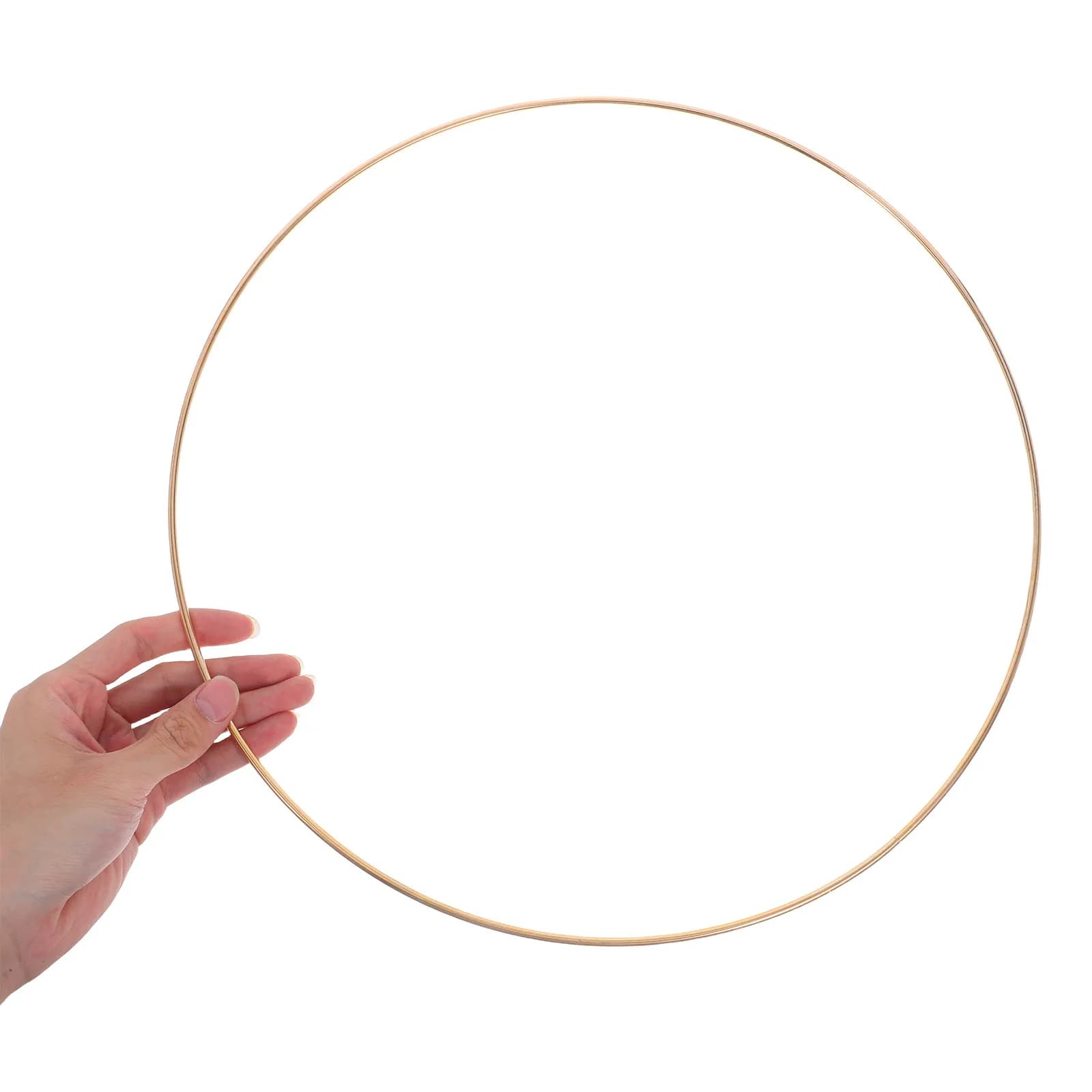 4Pcs Iron Floral Hoop Wreath Frames 35Cm Metal Wreath Rings for DIY Wedding Decor Dreamcatcher Making Wall Hanging Table