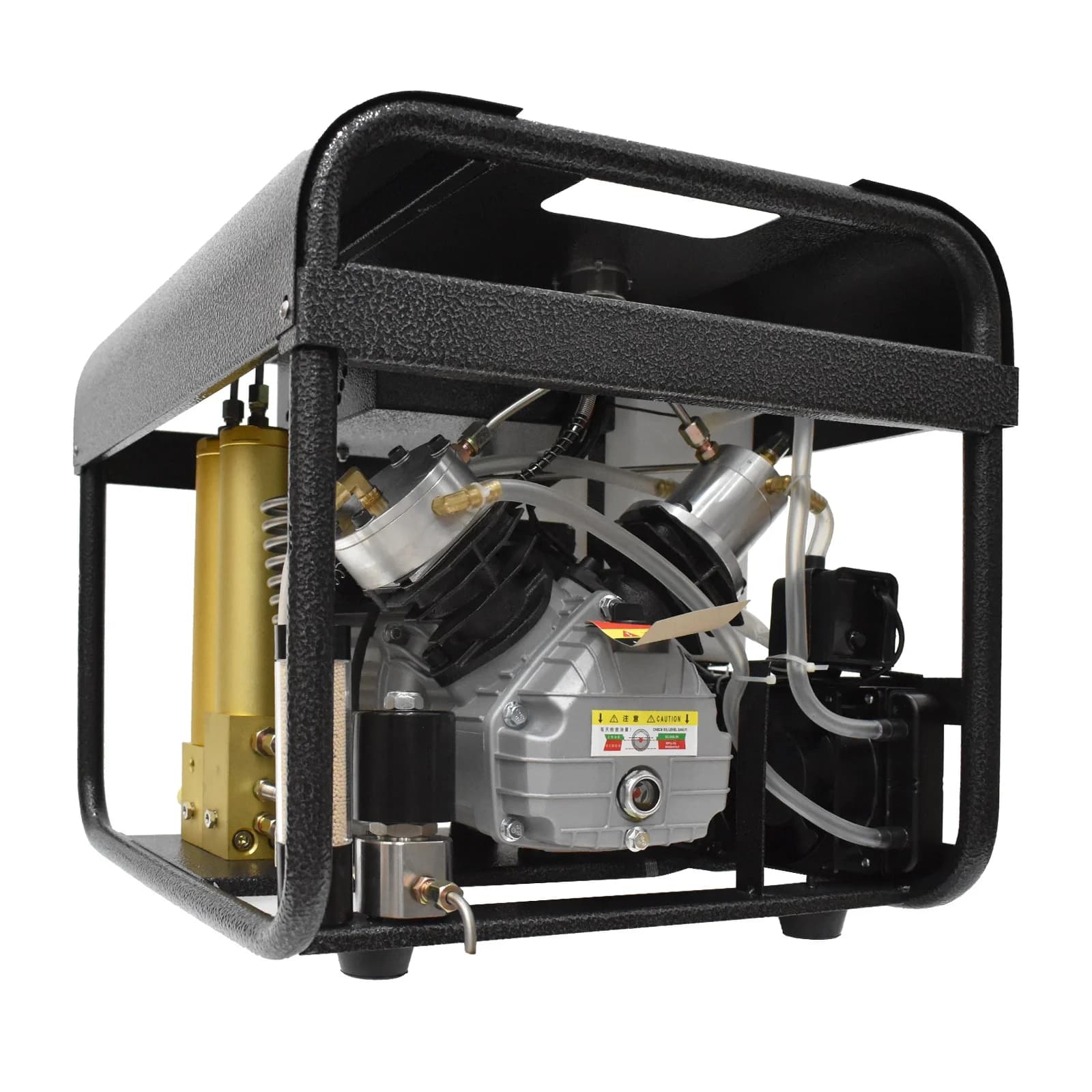 Compressore d'Aria Elettrico Portatile TUXING Personalizzato con Purge Automatico 4500psi 220V, Doppio Filtro e Ventola di Raffreddamento per Paintball e Caccia