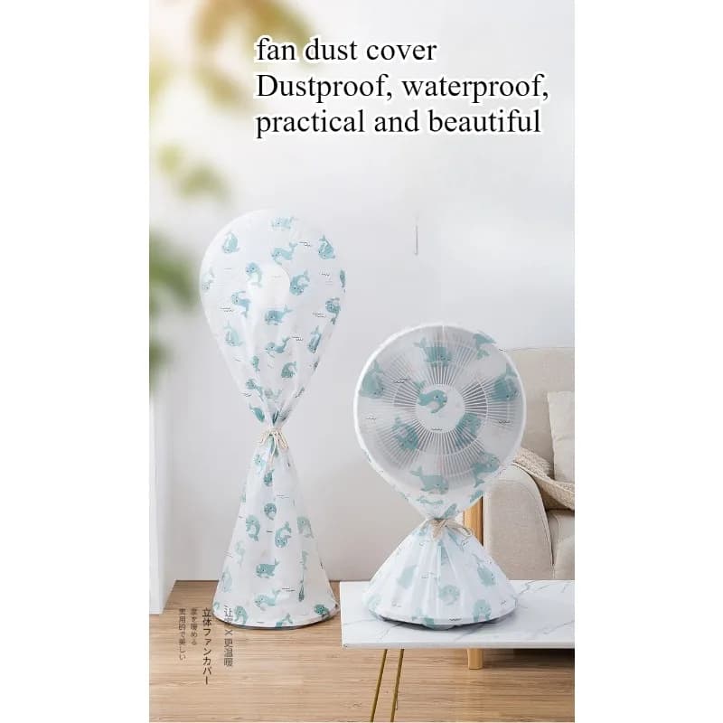 Universal Dust Cover for Ceiling Floor Fan, Full Cover for Home Blower, Dust Cover for Table Blower.