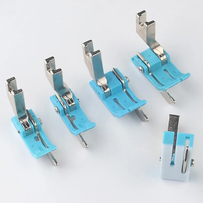 1 pcs plastic SP-18 board foot built-in line foot flat plastic beef curtains edge premistoff foot accessories for sewing