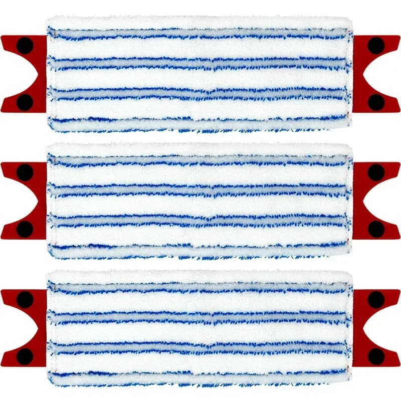 Sostituzione dei cuscinetti per mocio per pavimenti in microfibra 3 pezzi per Vileda UltraMax Spray Flat Mop Cloth asciugatura rapida lavabile in lavatrice strumenti riutilizzabili