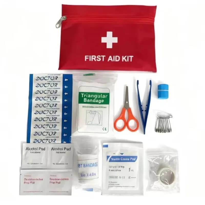 Kit di pronto soccorso tattico, kit di emergenza per auto, accessori per la sopravvivenza, kit da campeggio, borsa medica