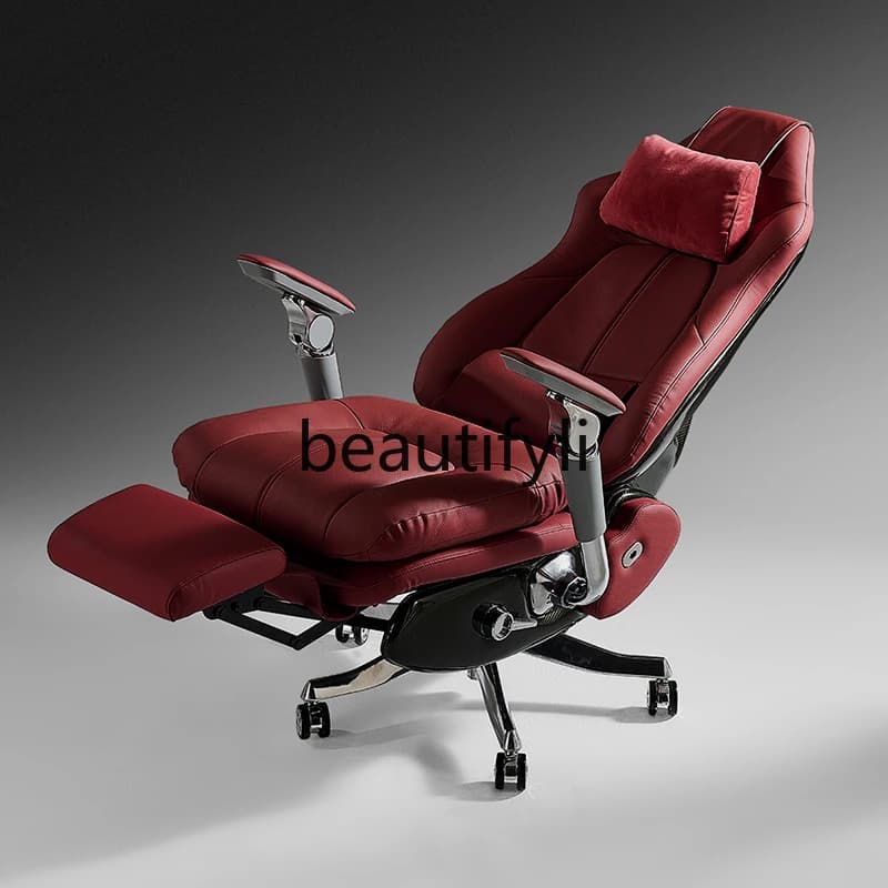 Sedia per e-sport Sedia per computer sedentaria comoda per la casa Sedia da gioco ergonomica Massaggio elettrico Avanzato