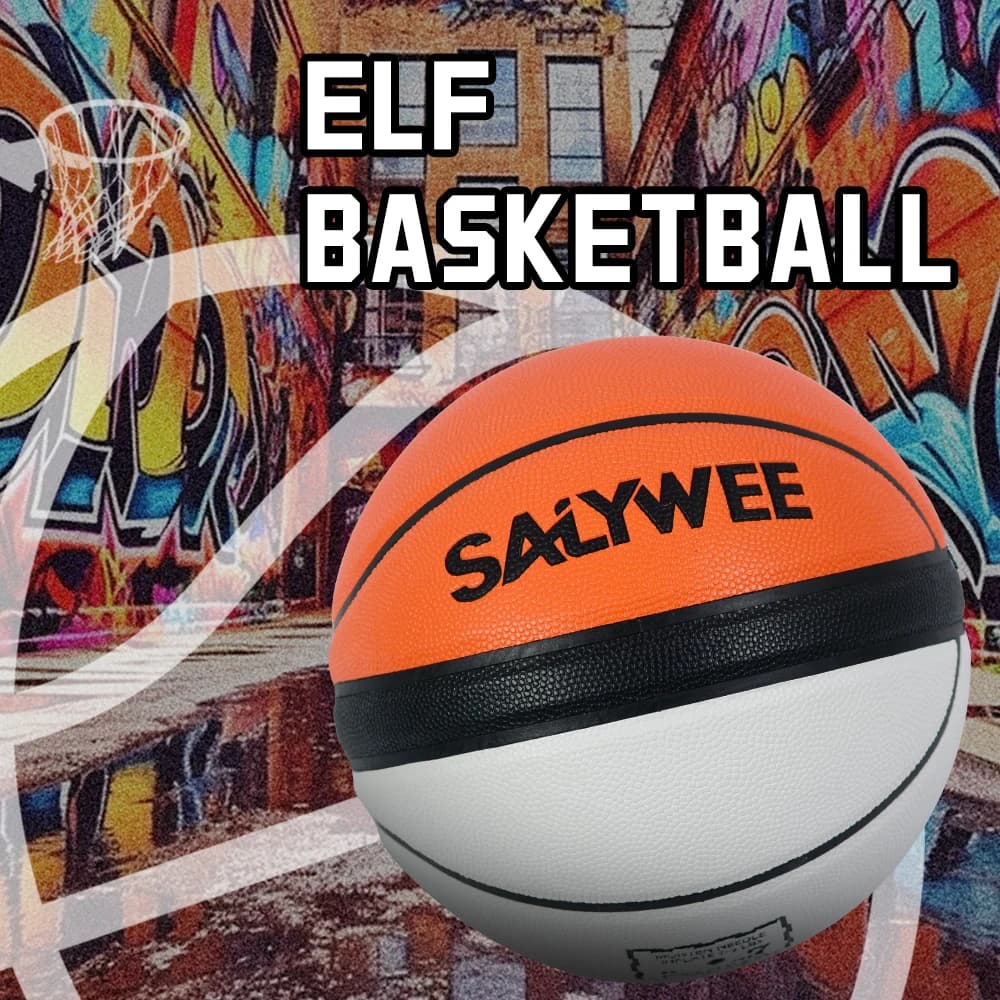 Basketball Elf size 7, team sport, PU, sweat absorbent, for professional indoor and outdoor competitions, non-slip and wear-resistant