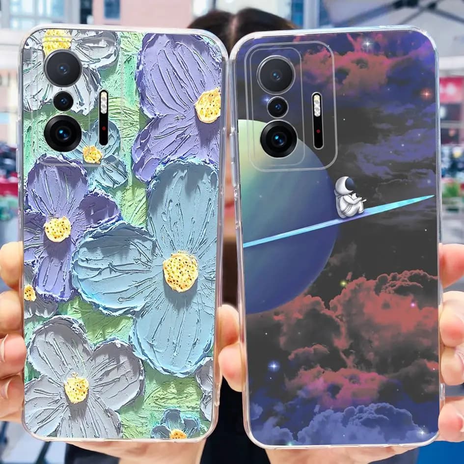 Per Xiaomi 11T Pro Caso Mi 11T Pro Della Copertura Antiurto In Silicone Morbido Capa Della Copertura Posteriore Del Telefono Per Xiaomi 11T Pro Mi11T Pro Fundas 2021