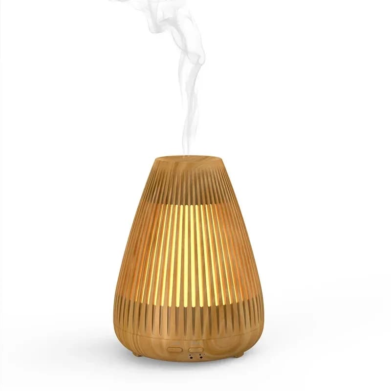 Diffusore di Aromi e Umidificatore per Casa, Macchina per Fragranze con Oli Essenziali a Ultrasuoni per Camera da Letto