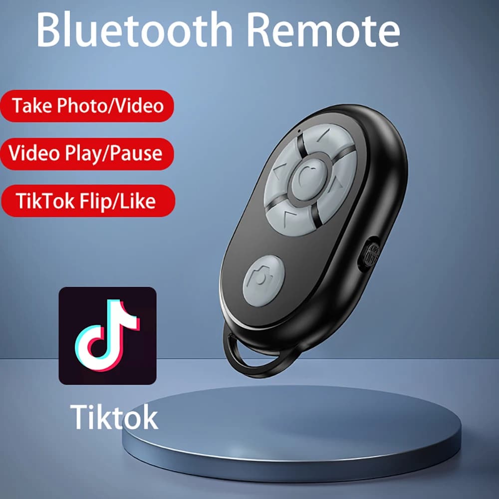 Mini controller per fotocamera selfie Bluetooth telecomando universale stick telecomando selfie Bluetooth per iPhone Xiaomi Samsung