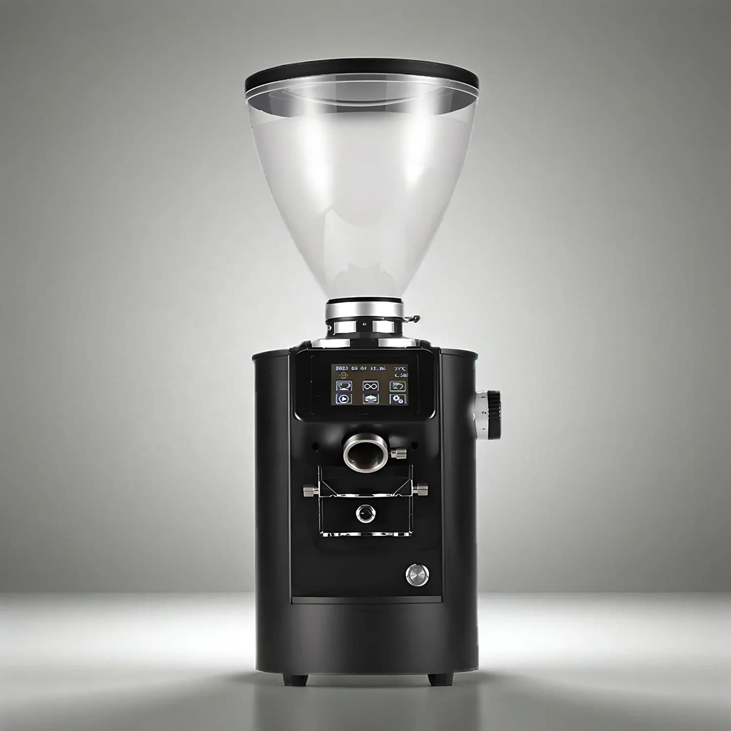 Best Seller Large Capacity Bean Hopper 90mm SUS420 Burr Grinders Flat Wheel 8 Gear Adjusted Coffee Bean Grinder With Scale