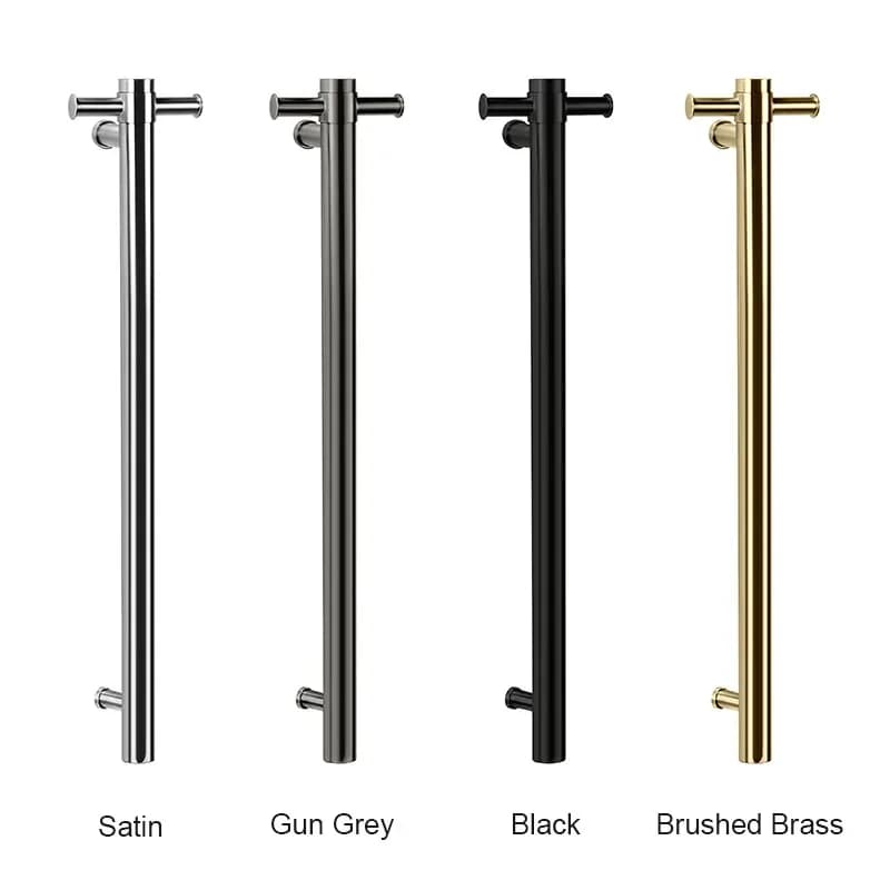 Smart Electric Towel Warmer Stainless Steel Heated Rail Bathroom Drying Rack Intelligent Heating Bar for Home Hotel Use Wall