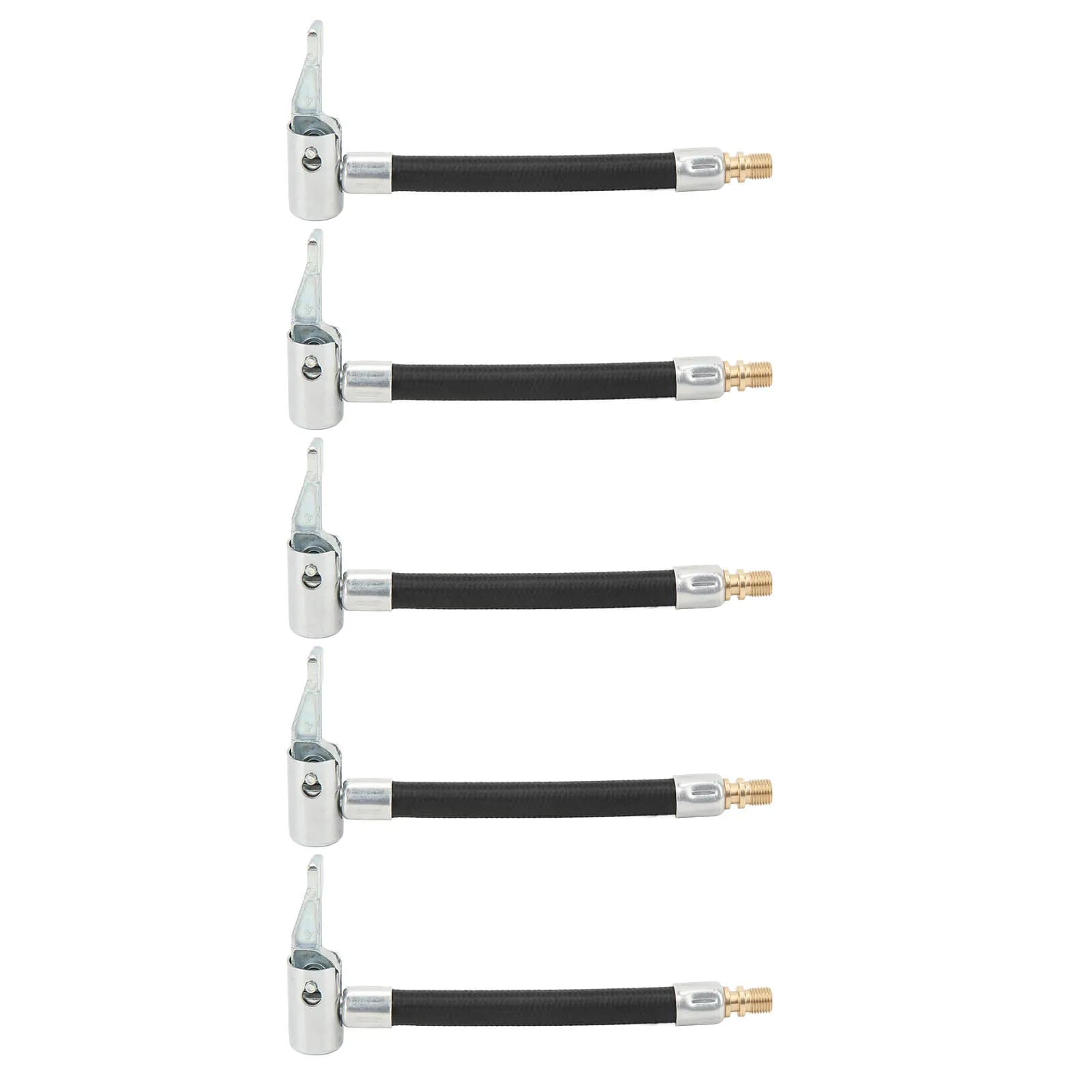 Tubo di gonfiaggio per pneumatici Tubo di prolunga per pompa d'aria con perdite di gonfiaggio rapido resistente alle alte pressioni da 10 cm per auto per bici