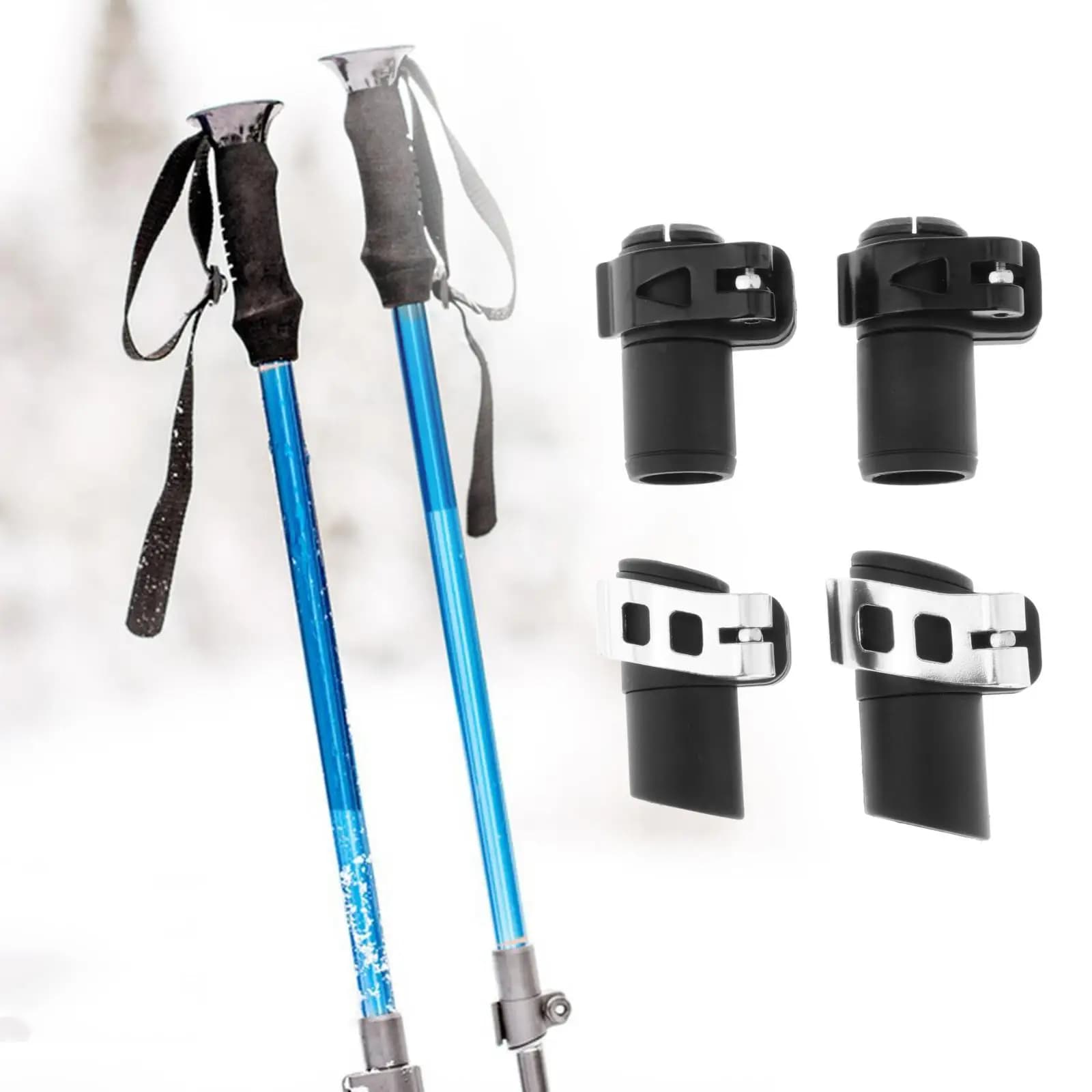 Trekking Pole Flip Lock Easy Install Replacement Part Aluminum Alloy Quick Locking Tool for Mountaineering Sports