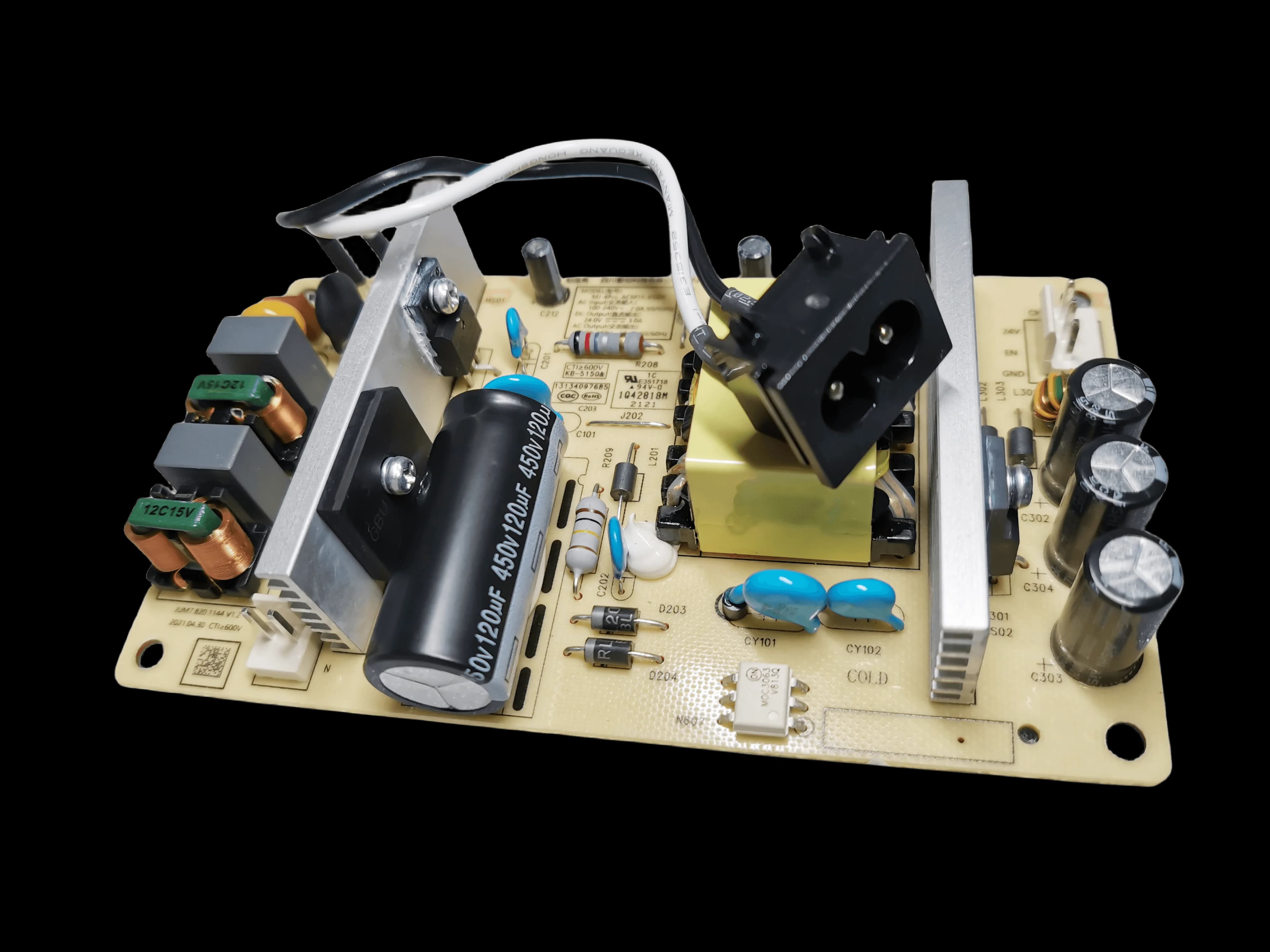 Scheda di alimentazione sostitutiva scheda PCB PCBA di alimentazione per parti di riparazione XIAOMI Mijia MI purificatore d'aria 4Pro