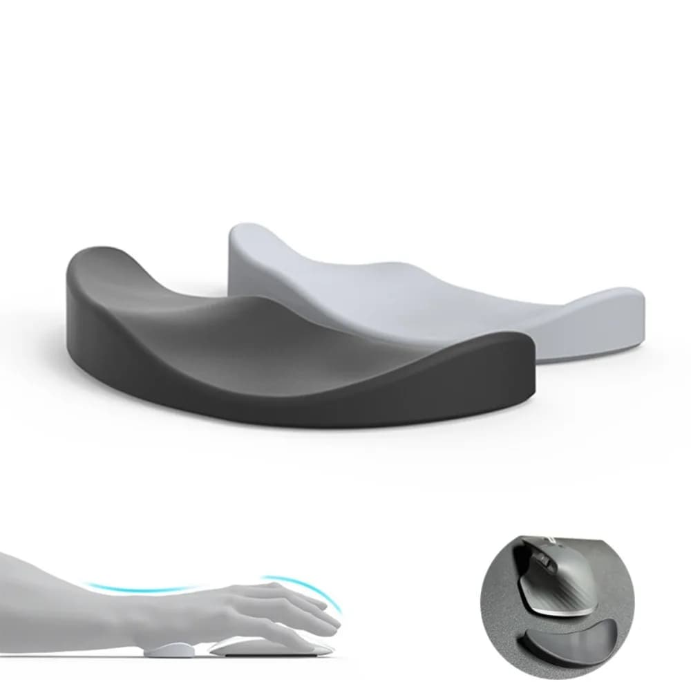 Tappetino ergonomico per mouse con supporto per il polso in silicone antiscivolo per gaming, compatibile con Logitech MX Master 3S