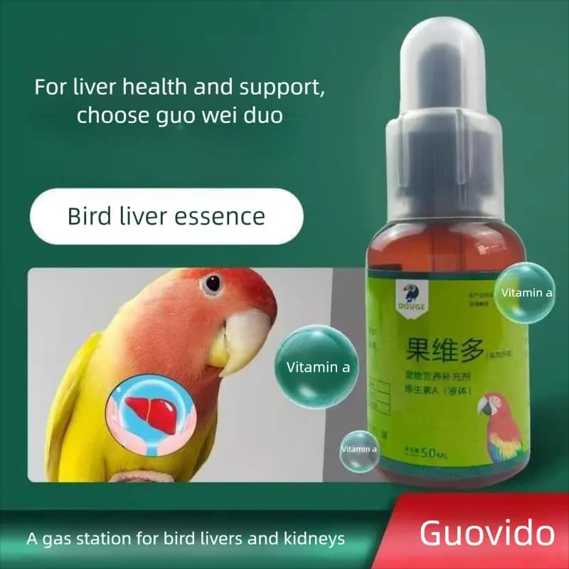 Pigeons, parrots, and birds use liver essence to supplement vitamins and nourish liver and kidney function