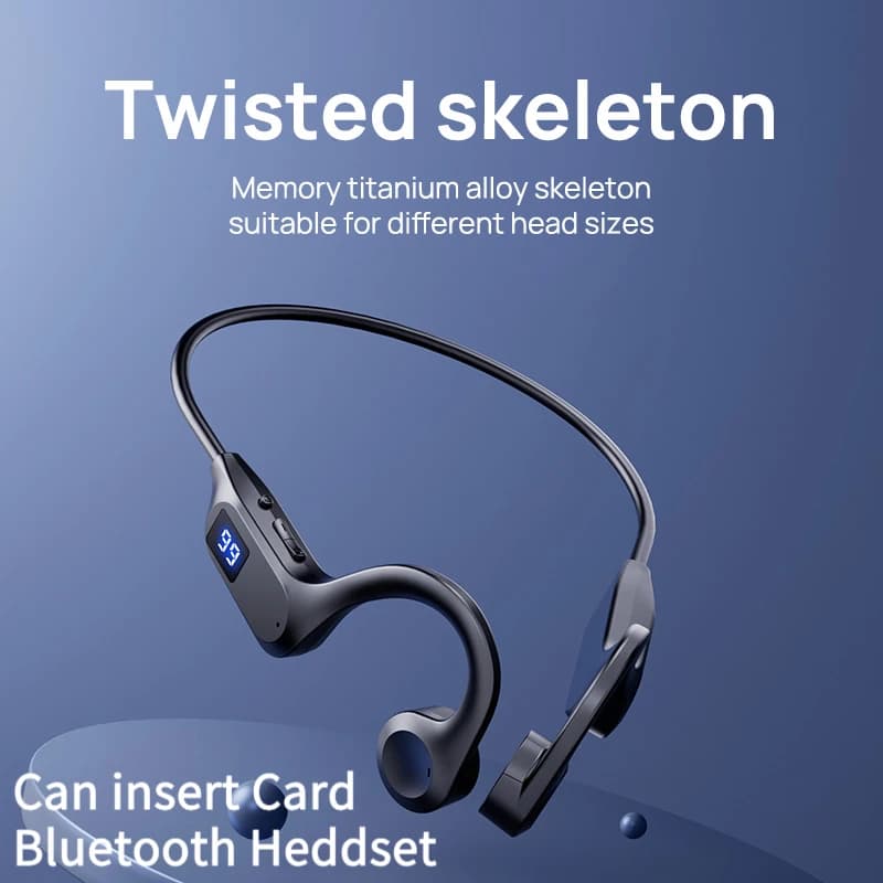 Bluetooth Wireless Sports Headphones X7 Air-Conduction Headphones not in-ear with microphone Universal earphones to hang at the neck