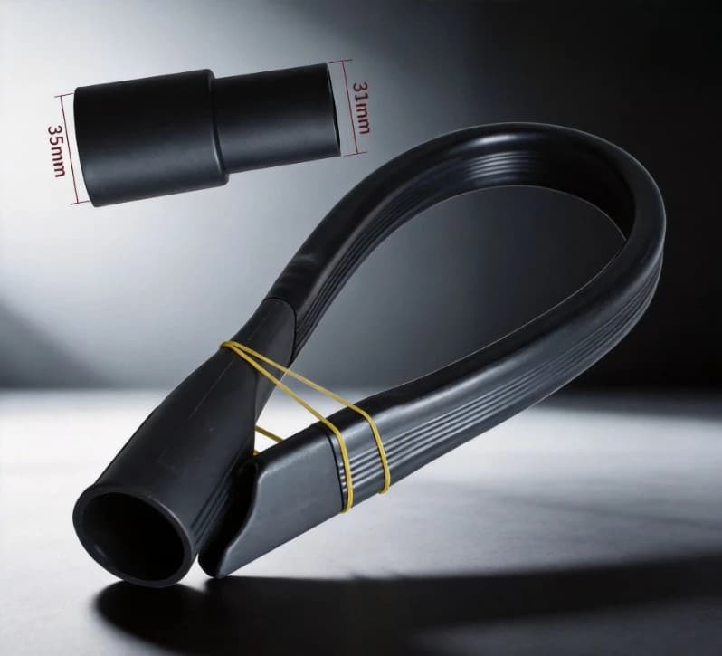 Tubo Flessibile Lungo Piatto per Aspirazione Fessure 35-32mm, Adattatore Universale per Aspirapolvere, Ricambio per Spazzatrice, Strumento di Pulizia