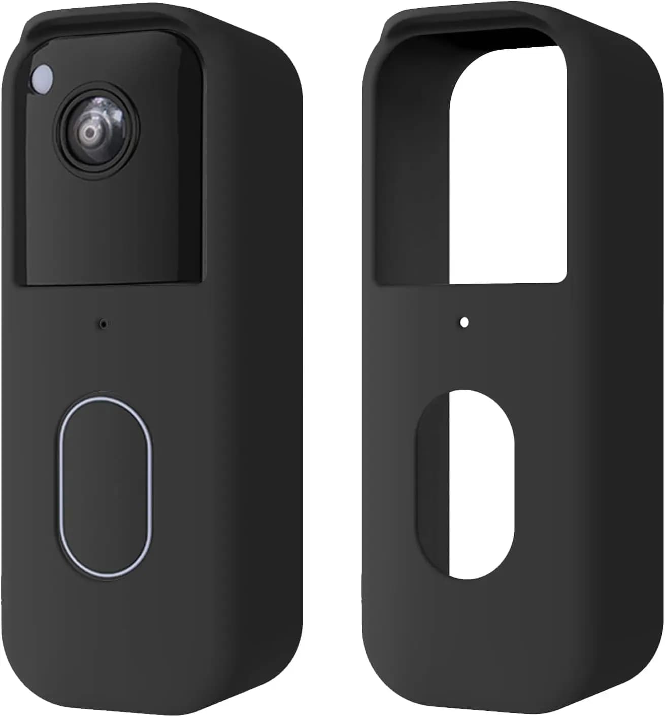 Silicone Protective Cover for Blink Video Doorbell 2nd Gen, Weatherproof Shock-Absorbing Skin with Scratch-Resistant Bumper, Full Protection, Quick Installation