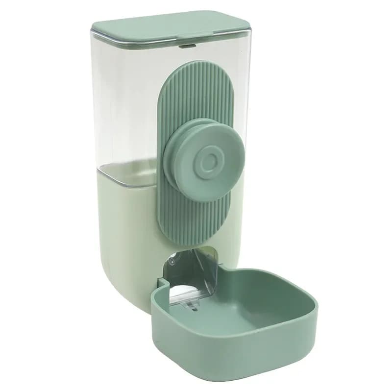 Fontana d'acqua appesa per animali domestici comoda mangiatoia automatica ciotola per l'alimentazione del cane Kit per bevande con acqua per gatti strumento contenitore per la conservazione degli alimenti
