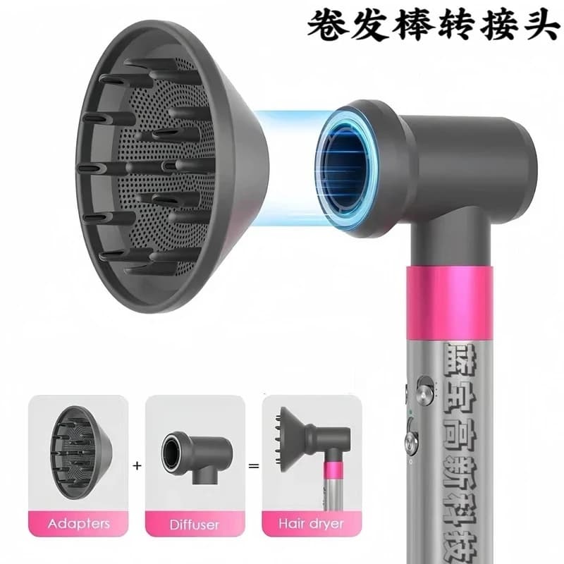Adattatore per ferro arricciacapelli Dyson, ugello di diffusione, copertura grande per asciugatura, set convertitore