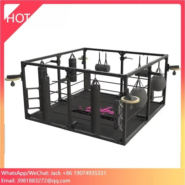 2022 New Style Sand Bags Portable Mini 4X4 Boxing Ring Boxing Brief Boxing Equipment