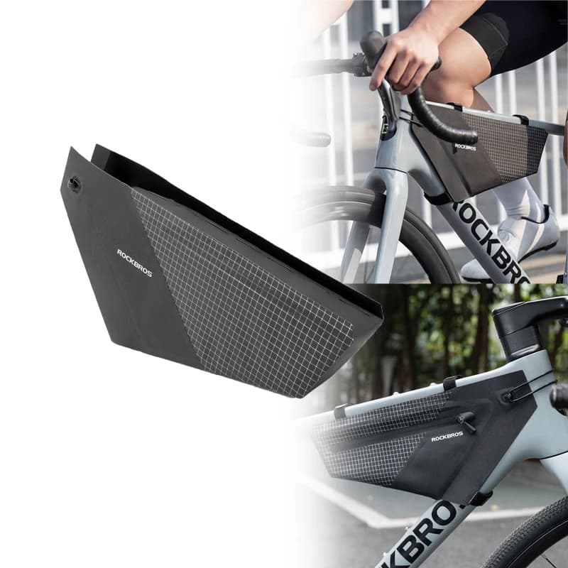 Outdoor Cycling Bike Bag Large Capacity For MTB Road Frame Bag Triangle Pouch Wallet Bag Bicycle Bag Tool kit