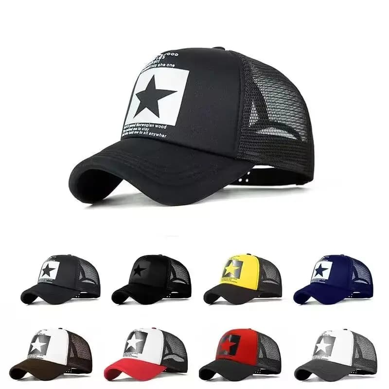 Berretto da baseball primaverile alla moda Cappelli a rete snapback Cappellini hip-hop Cappellini da uomo cool Cappello da sole casual da esterno femminile