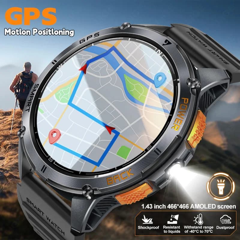 GPS Smart Watch High Precision Positioning GLONASS Beidou Galileo NAVIC QZSS Simultaneous Joint Positioning Multiple Systems