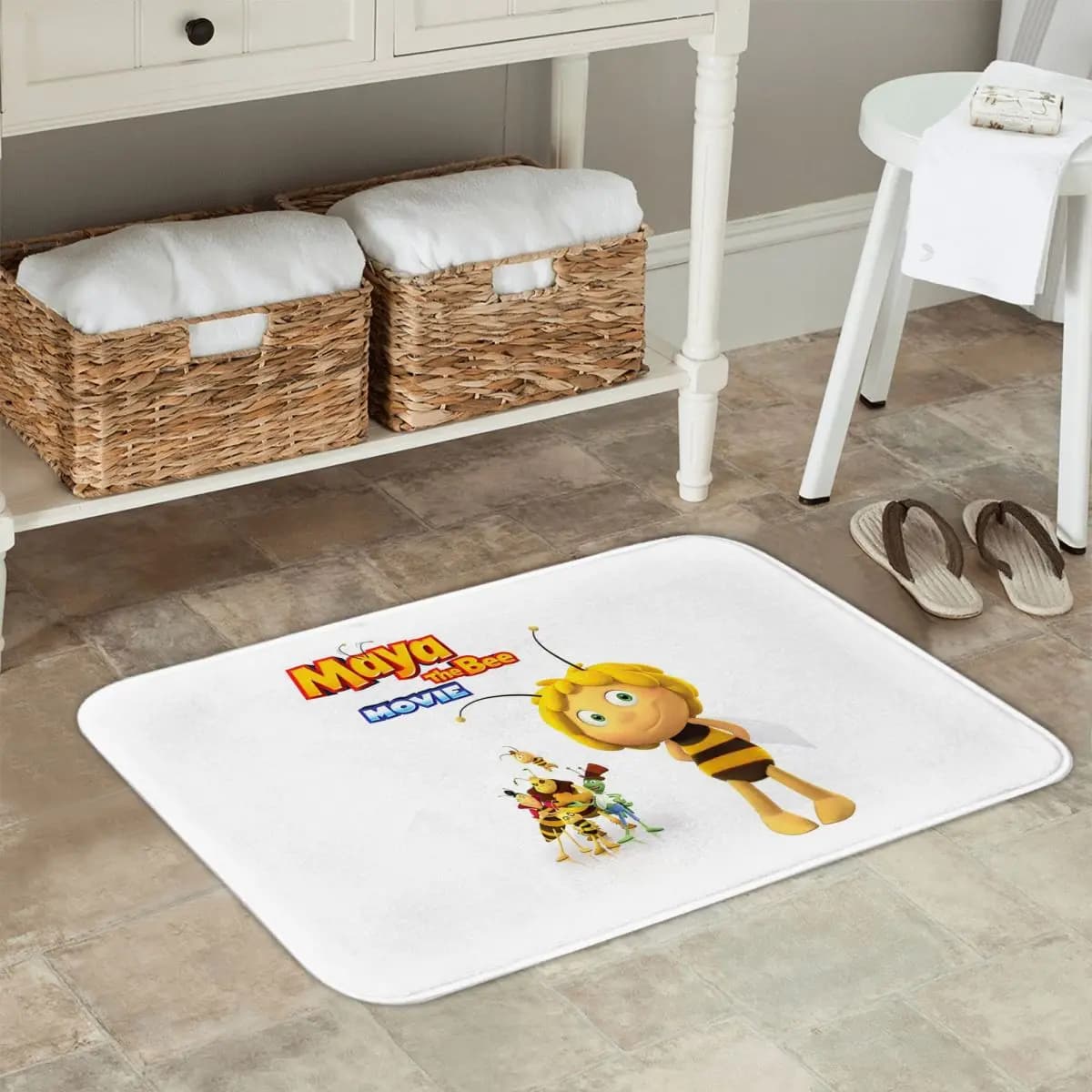 Maya The Bee Doormat Kitchen Entrance Home Floor Mat Non-slip Carpet Rug for Living room Footpad Mats