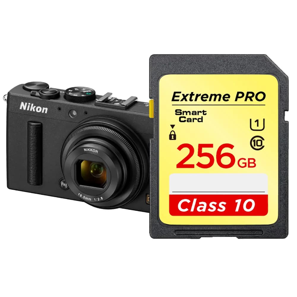 Scheda SD di memoria della fotocamera Scheda HD 256G 128 GB 64 GB 32 GB 16 GB 4K Videocamera Flash chiavetta USB schede SD Classe 10 per fotocamera