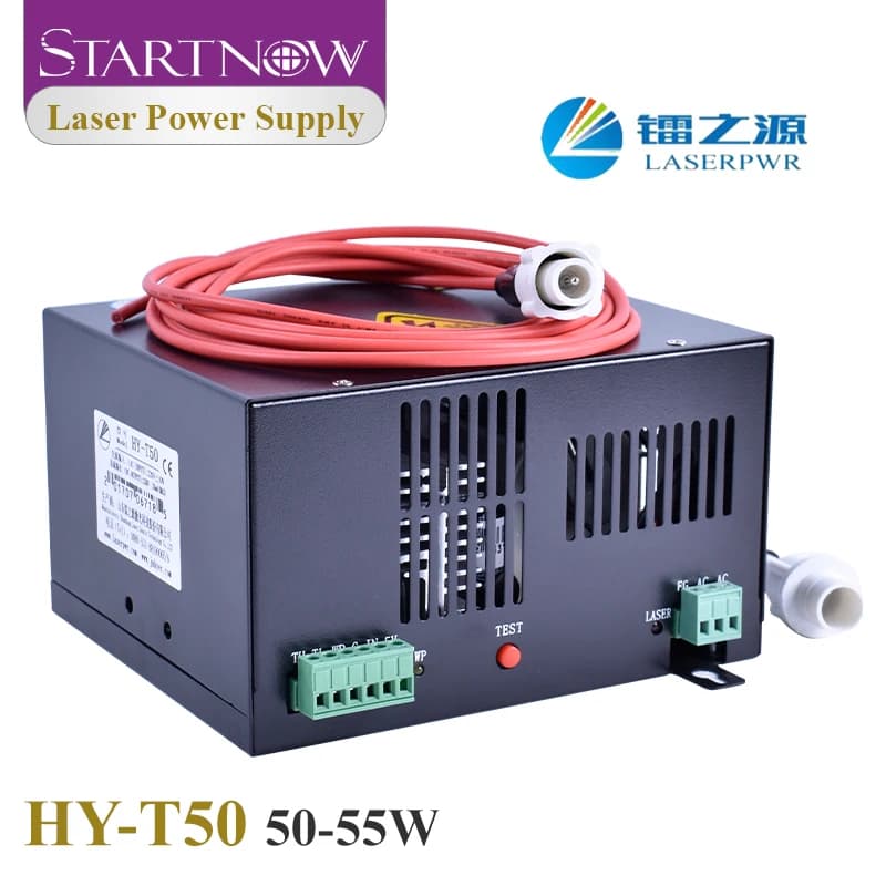 HY-T50 HY-T60 CO2 Generator 50W CO2 Laser Tube power Supply Wood Engrave Machine Accessories Safe and reliable High Quality 60W