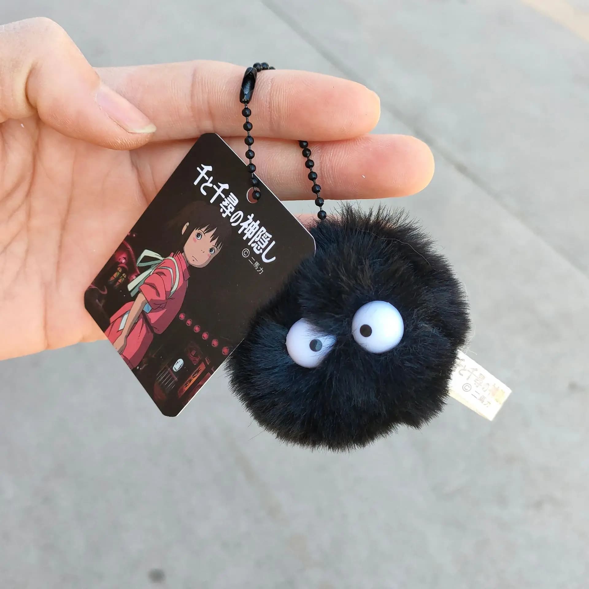 Portachiavi in peluche bricchette borsa da scuola per bambole ciondolo carino palla di pelo portachiavi accessori di abbigliamento appesi