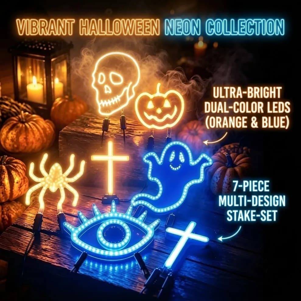 1-2pcs DC3V LED Filament Safe Low Voltage Neon Light Holiday Pattern Atmosphere Lamp Birthday Christmas Party Decor Accessories