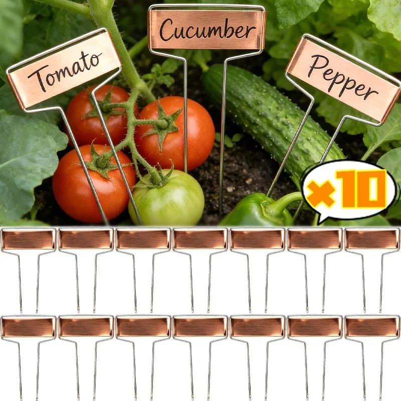10/1 Pieces Labels for Plants, Waterproof Signs for Seeds, Flavored Herbs, Flowers, Vegetables, Garden Labels for Handwriting, Decorations and Supplies