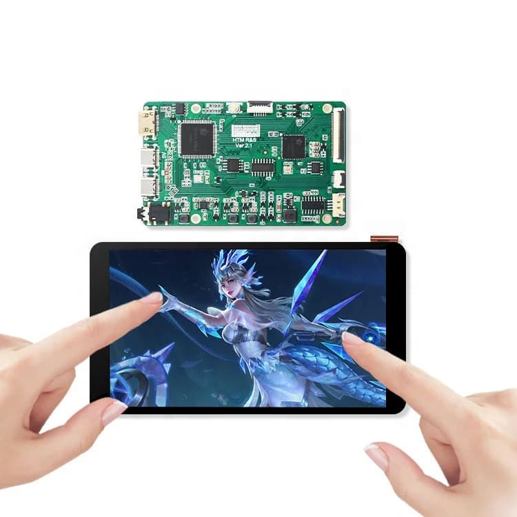 5.5 Inch LCD Display I2c Touch Controller Design 1080P FHD Panel IPS LCD Display Screen For Raspberry Pi Linux Integration
