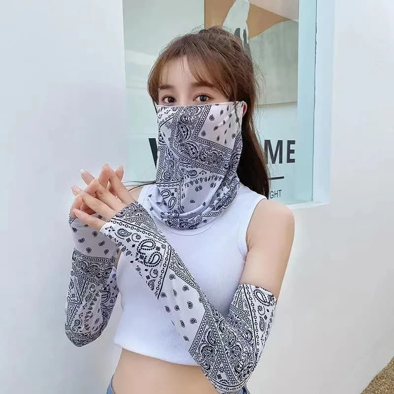 Golf Mask Sunscreen Mask for Men Women Summer Face Neck UV Protection Ear Scarf Hip Hop Outdoor Sports Cycling Bandana Scarfs