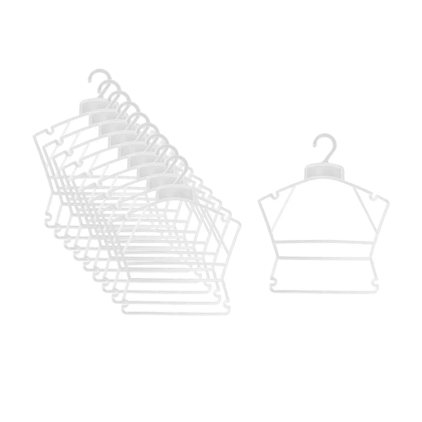10 Pezzi Appendiabiti per Costumi da Bagno, Organizzatore per Lingerie, Espositore per Costumi da Bagno per Bambini, Collezione di Vestiti, Guardaroba, Armadio, Appendiabiti