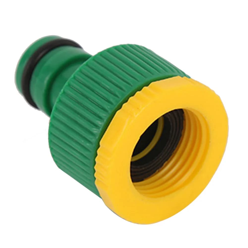 Adattatore Connettore per Rubinetto di Ricambio per Irrigazione Giardino, Tubo Irrigazione Esterno in Plastica Pratico