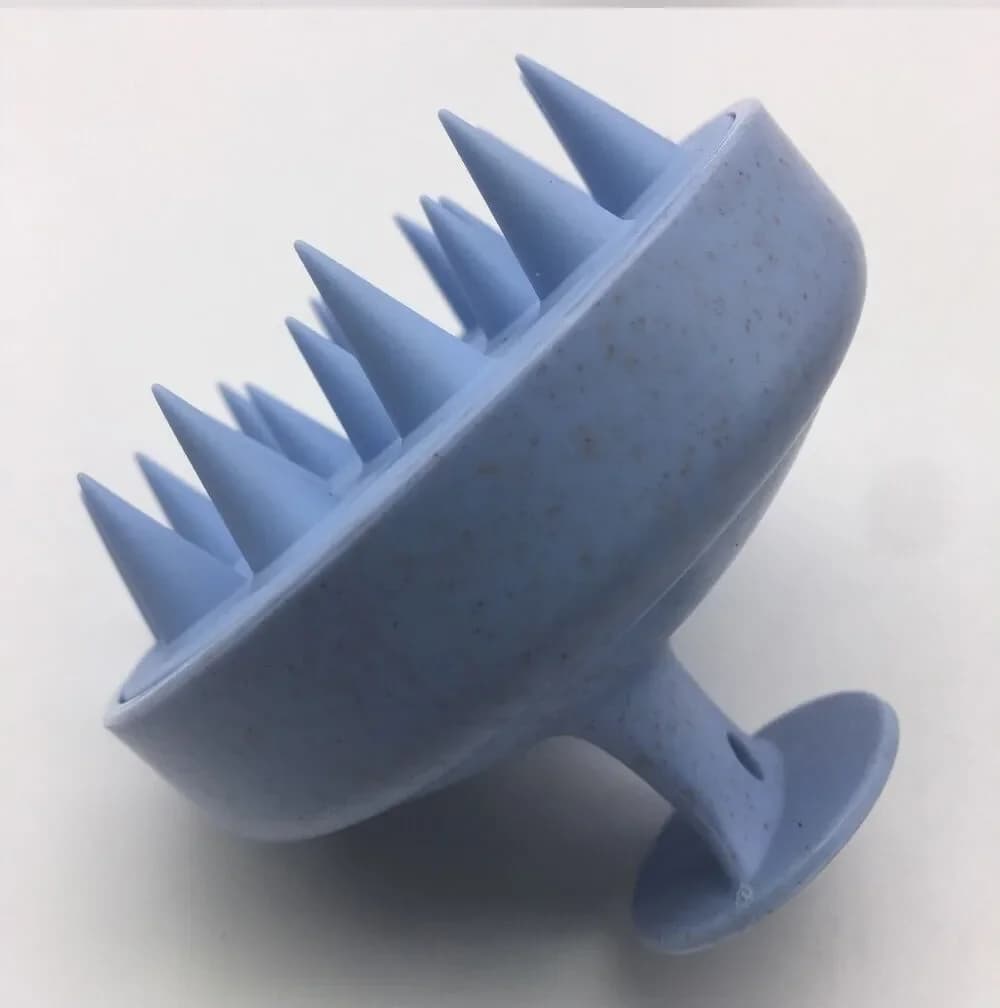 1 pz Shampoo In Silicone Spazzola Testa Massaggio Del Cuoio Capelluto Pettine Pulito Del Cuoio Capelluto Terre Corpo Spazzola Da Massaggio Spazzola Da Bagno Salone di Parrucchiere Strumento
