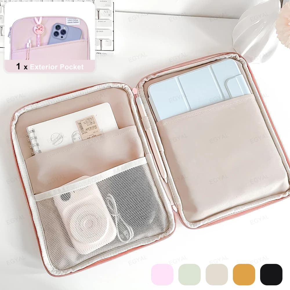 Borsa a maniche per tablet da 9-11 pollici per XiaoMi Pad 5 Pro iPad Air Pro 11 13 M4 M2 10th/9/8 10.2 Per Samsung Huawei Borse a tracolla antiurto