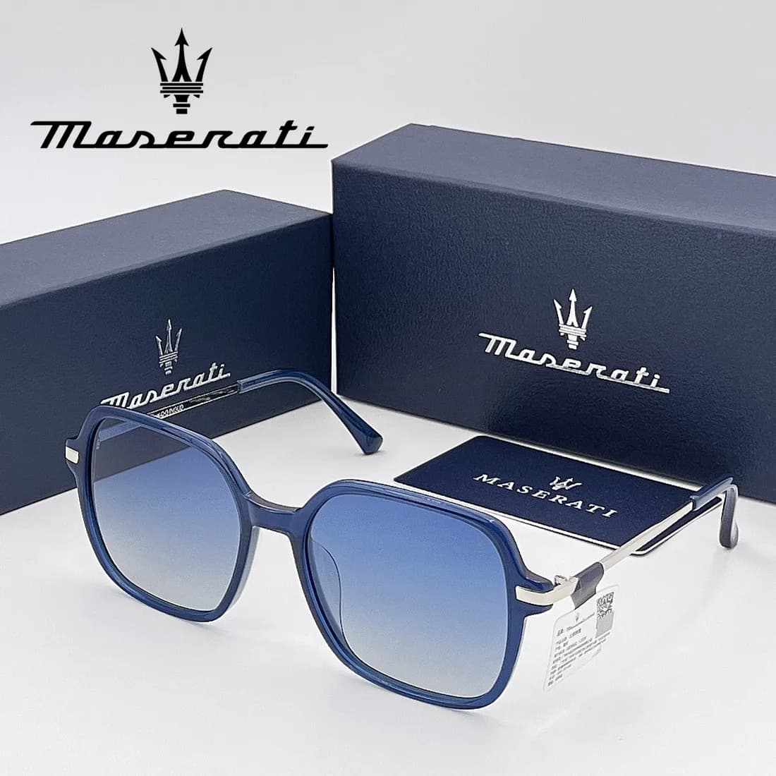 MASERATI Glasses UV400 Luxury Polarized Sunglasses for Men Women Trendy Driving Glasses High End Fashion Premium Quality