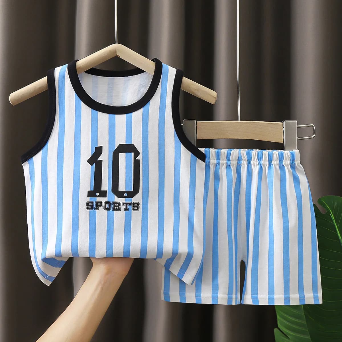 Gilet estivo ragazzi ragazze pigiama set cartone animato cotone bambini ragazzo ragazza pigiameria indumenti da notte bambini fulmine pigiama vestito