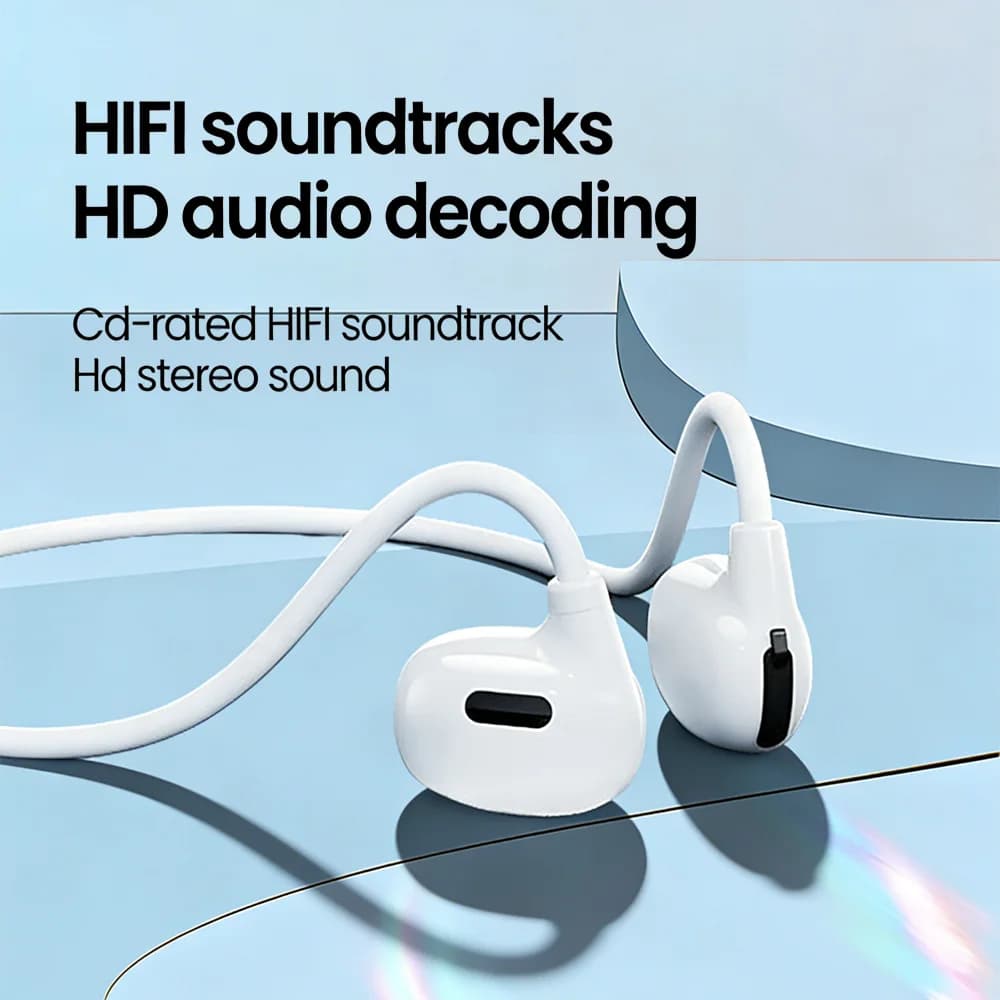 Headphones Olaf Sport Bluetooth 5.3, bone-run wireless earphones, hi-fi stereo audio, sports headphones for phone