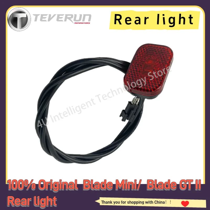 TEVERUN Lama originale Mini luce posteriore Lama Mini Pro GT II Fanale posteriore Scooter elettrico Lama Mini Pro Fanale posteriore Scooter Parte