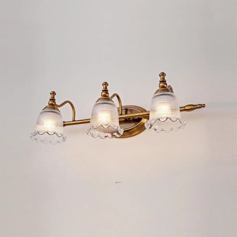 French European American Rustproof Metal Glass LED Makeup Mirror Vanity Wall Light Bathroom Cabinet Home Decor Novelty New