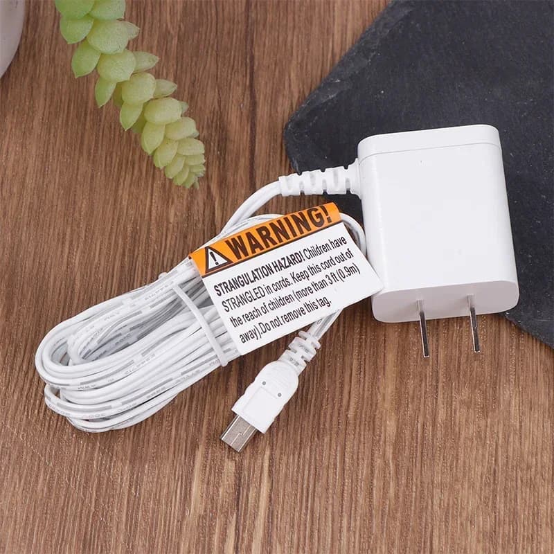110-240V Originale UE Adattatore di Alimentazione Caricatore Mini Connettore USB Per Baby Monitor VB601 VB603 VB605 Baby Nanny Camera DC 5V 1000mA