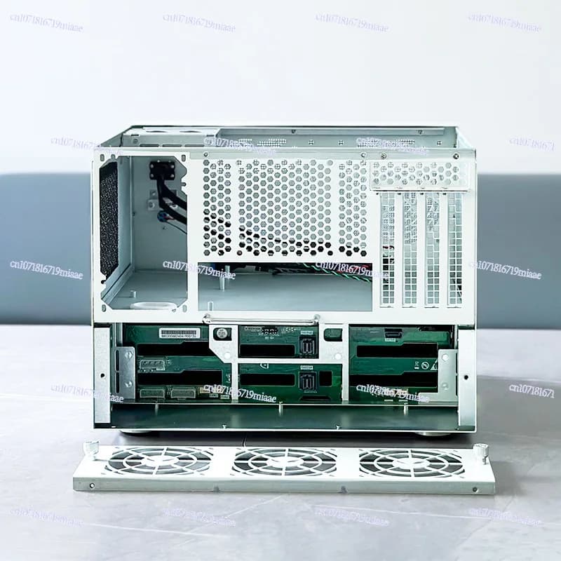 Telaio NAS 8/9 opzioni disco con scheda principale MATX e alimentatore ATX per server di archiviazione