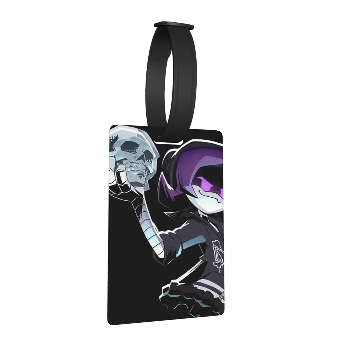 Murder Drones Cartoon Anime Etichette per bagagli Accessori per valigie Moda da viaggio Bagagli Etichetta d'imbarco Porta etichette ID Nome Indirizzo